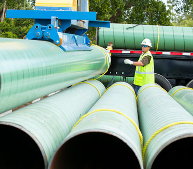 Moving pipelines out of the truck